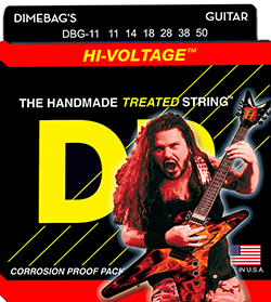 DR DIMEBAG  DARRELL TREATED   Signature  DBG-11  ( 11-50 ) Σετ Χορδές ηλεκτρικής κιθάρας